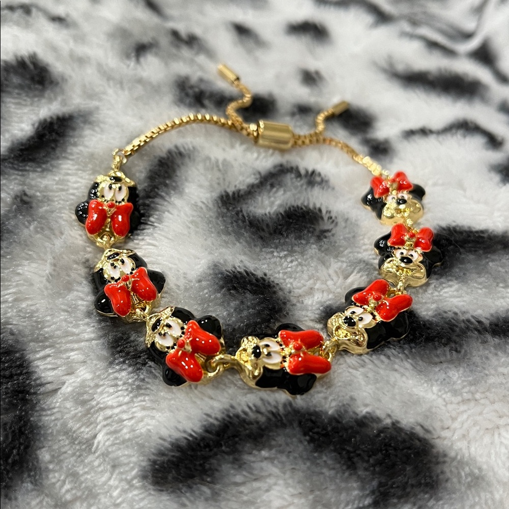 NEW! BaubleBar Disney Minnie Mouse Repeating Bracelet - Picture 6 of 6